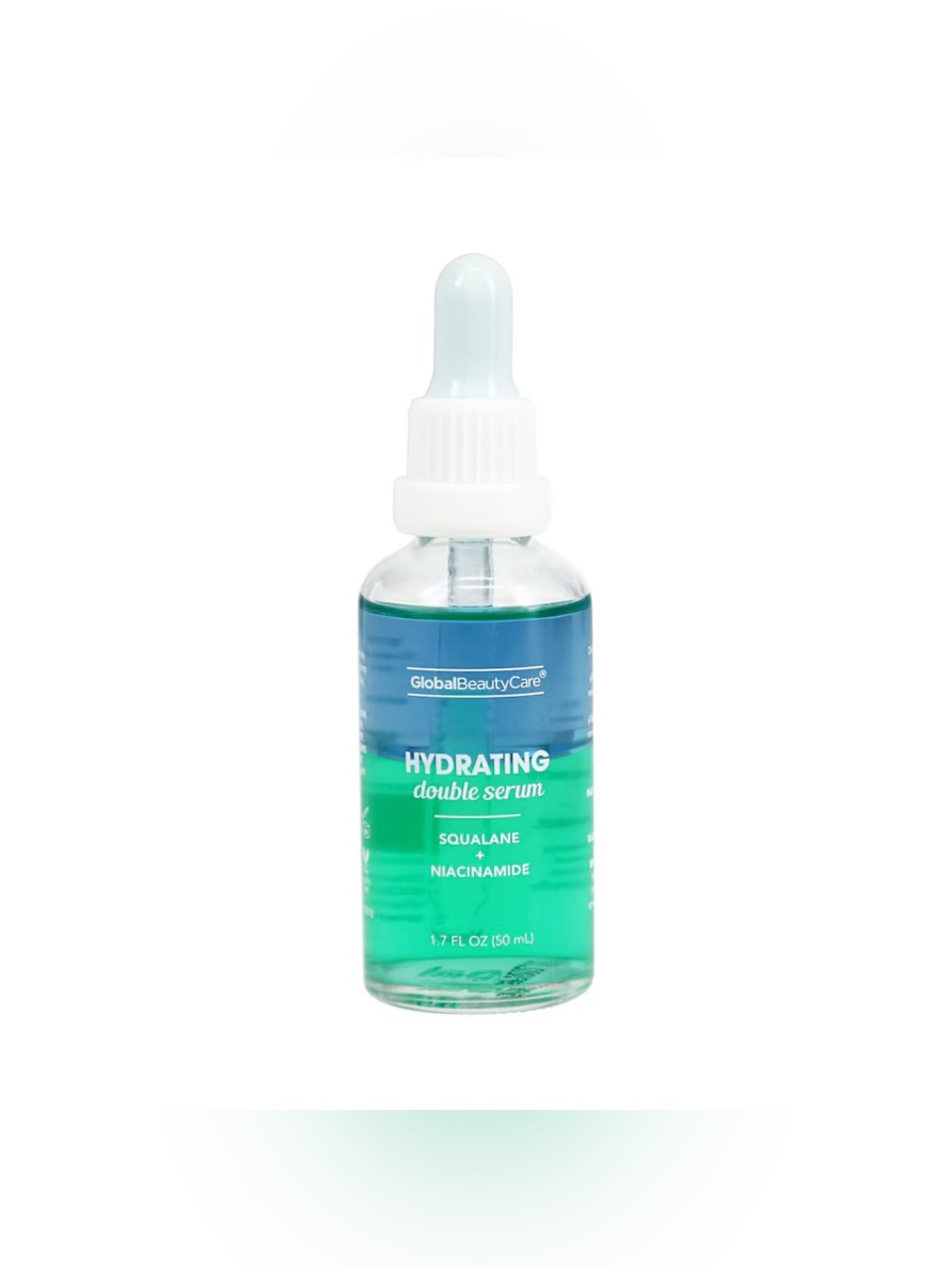 💚💙NWT Tik Tok Viral Global Beauty Care Hydrating Double Face Serum 1.7oz💚💙
